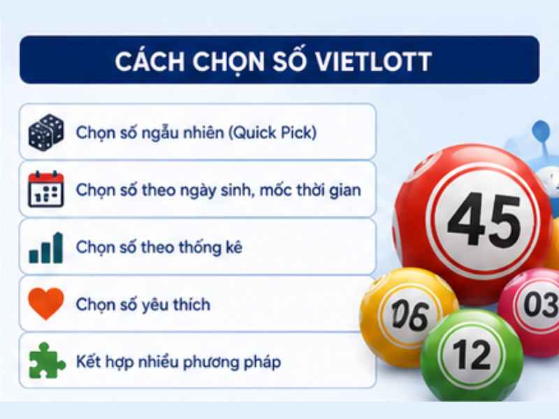 Cách Chọn Số Vietlott