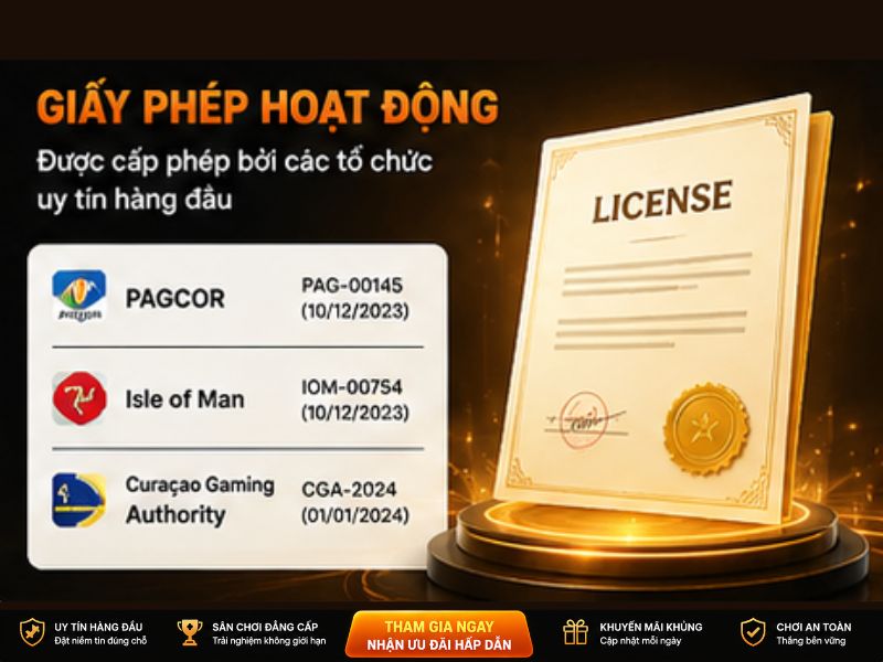 Giấy Phép Hoạt Động Của 789BET
