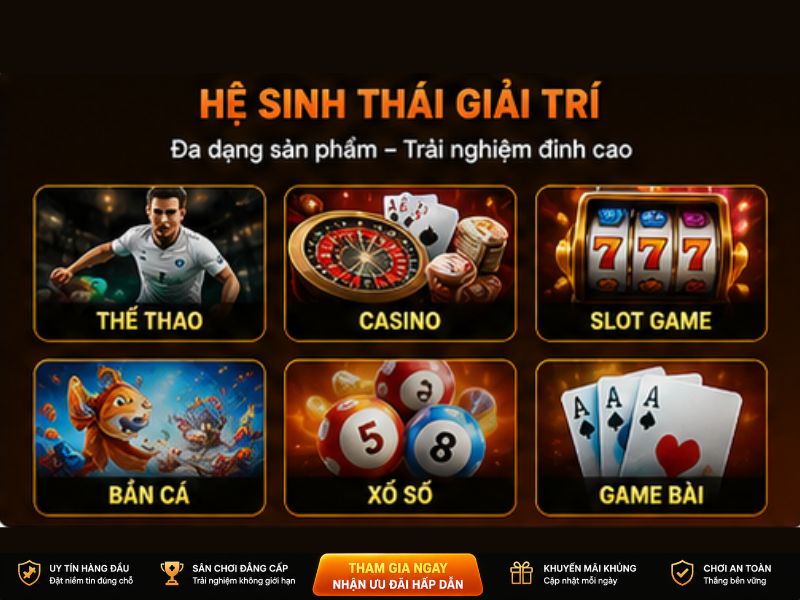 Hệ Sinh Thái Giải Trí Tại 789BET
