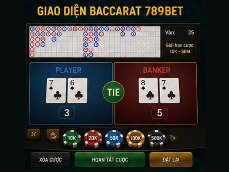 Baccarat Online 789BET Có Những Đặc Điểm Gì
