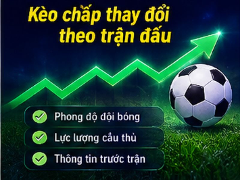 Kèo Chấp Thay Đổi Theo Trận Đấu